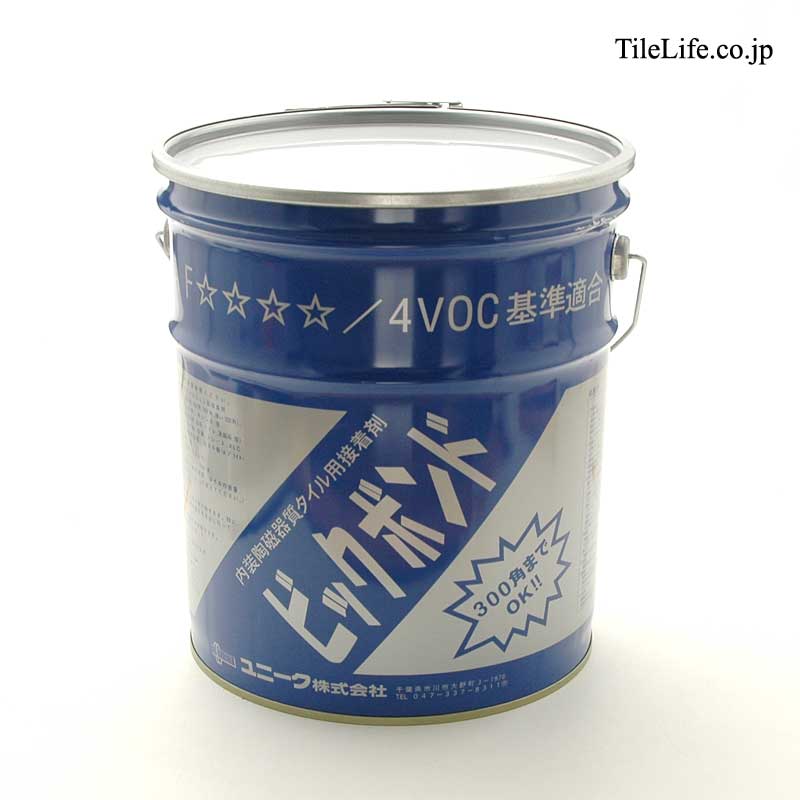内装陶磁器質タイル用接着剤 ビックボンド 20kg缶 25350KNY