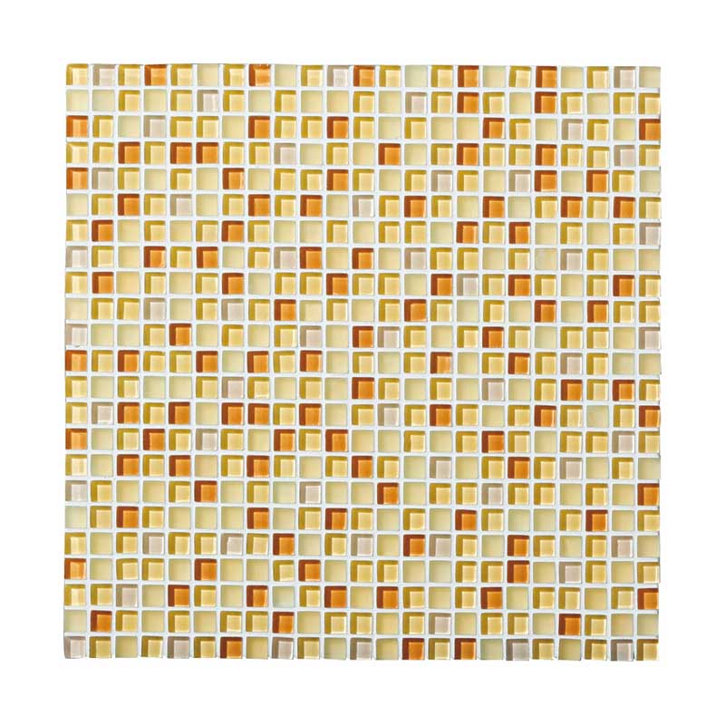 リクシル(INAX) モザイクタイル ガラスモザイク フロストミックス 12角