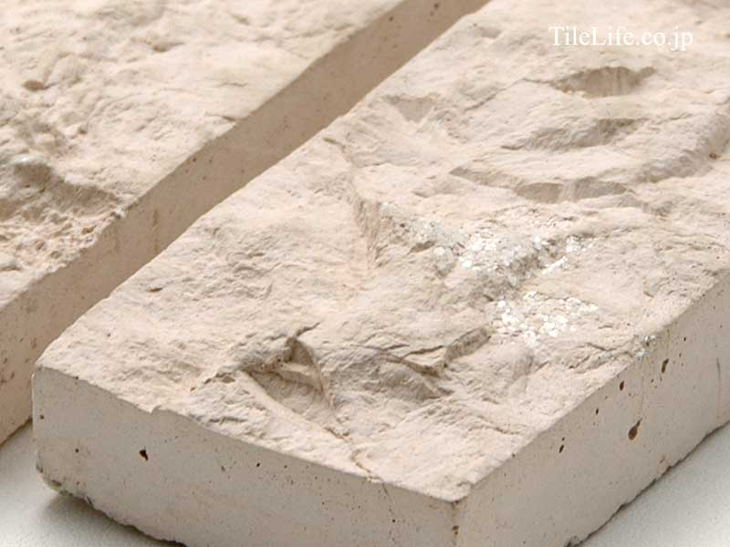 セメント系人造石 200×60角平 ホワイト系 26448YRK | タイルライフ