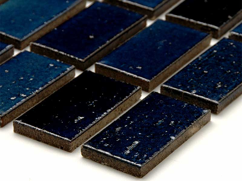 アンティークタイルブルーカラーヴィンテージ