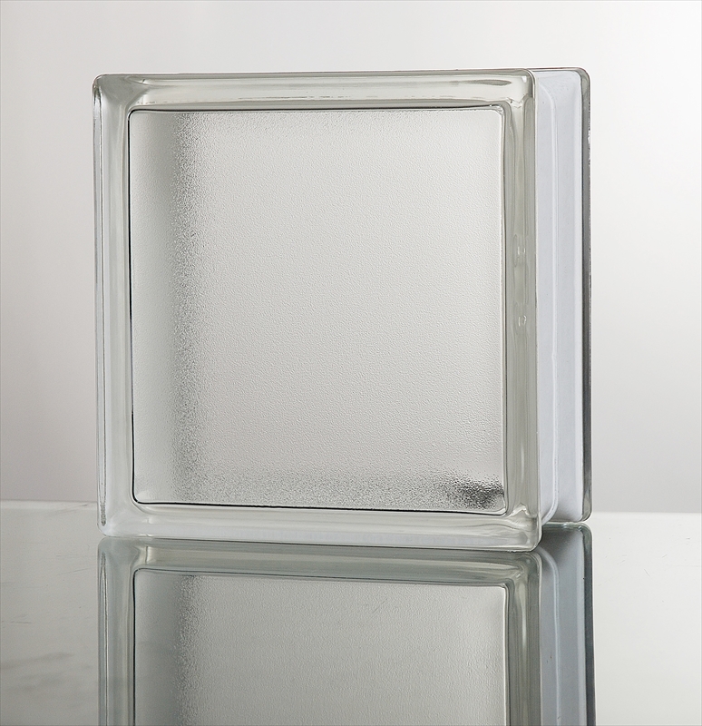ガラスブロック クリアシリーズ 190mm角×80mm厚 Tangerine skin-A ケース販売 44311JNO | タイルライフ  アウトレットタイル販売（通販）サイト