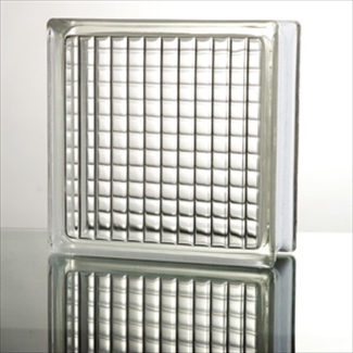 ガラスブロック クリアシリーズ 190mm角×95mm厚 Parallel 44348JNO