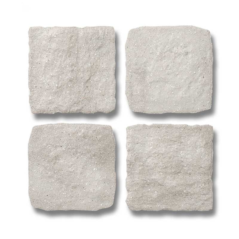 石畳風 舗石床タイル 100角平 グレー系 16 44427RCA | タイルライフ