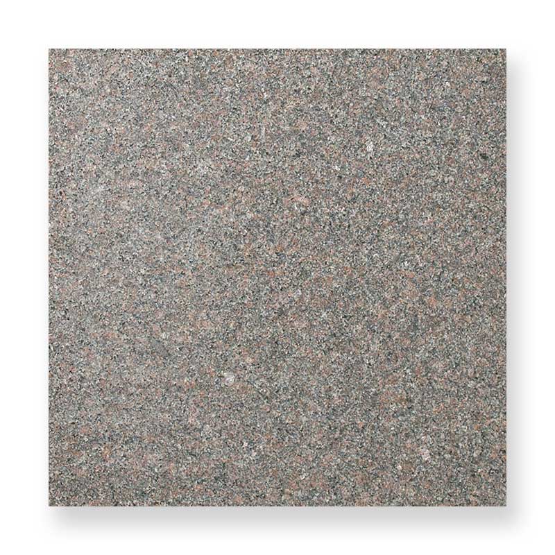 マグニー石　　みつ 御影石 ロイヤルマホガニー 400角 ジェットバーナー仕上げ (メーカー