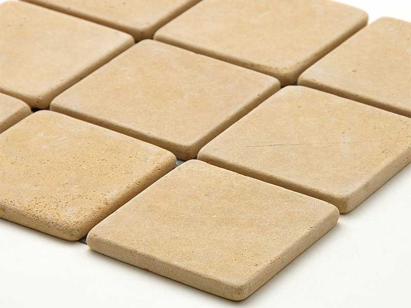アンティーク調石材 100角平 裏紙貼り Ocher 50964CWS | タイル アンティーク調石材 100角平 裏紙貼り Ocher 50964CWS | タイル