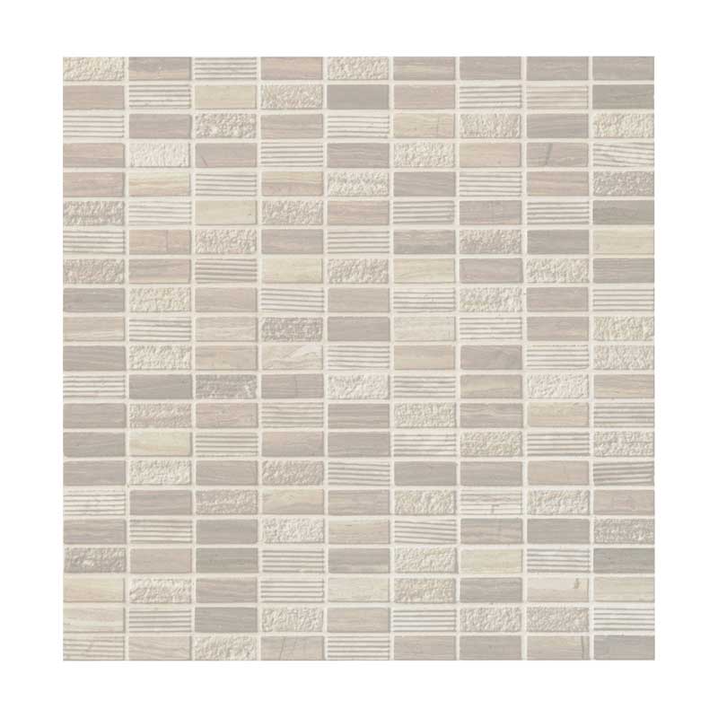 リクシル(INAX) 大理石モザイク イノセントマーブル 12×30角ボーダー