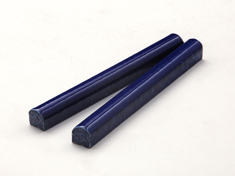 内装ボーダータイル 195×20角 かまぼこボーダー ダークブルー系(2641