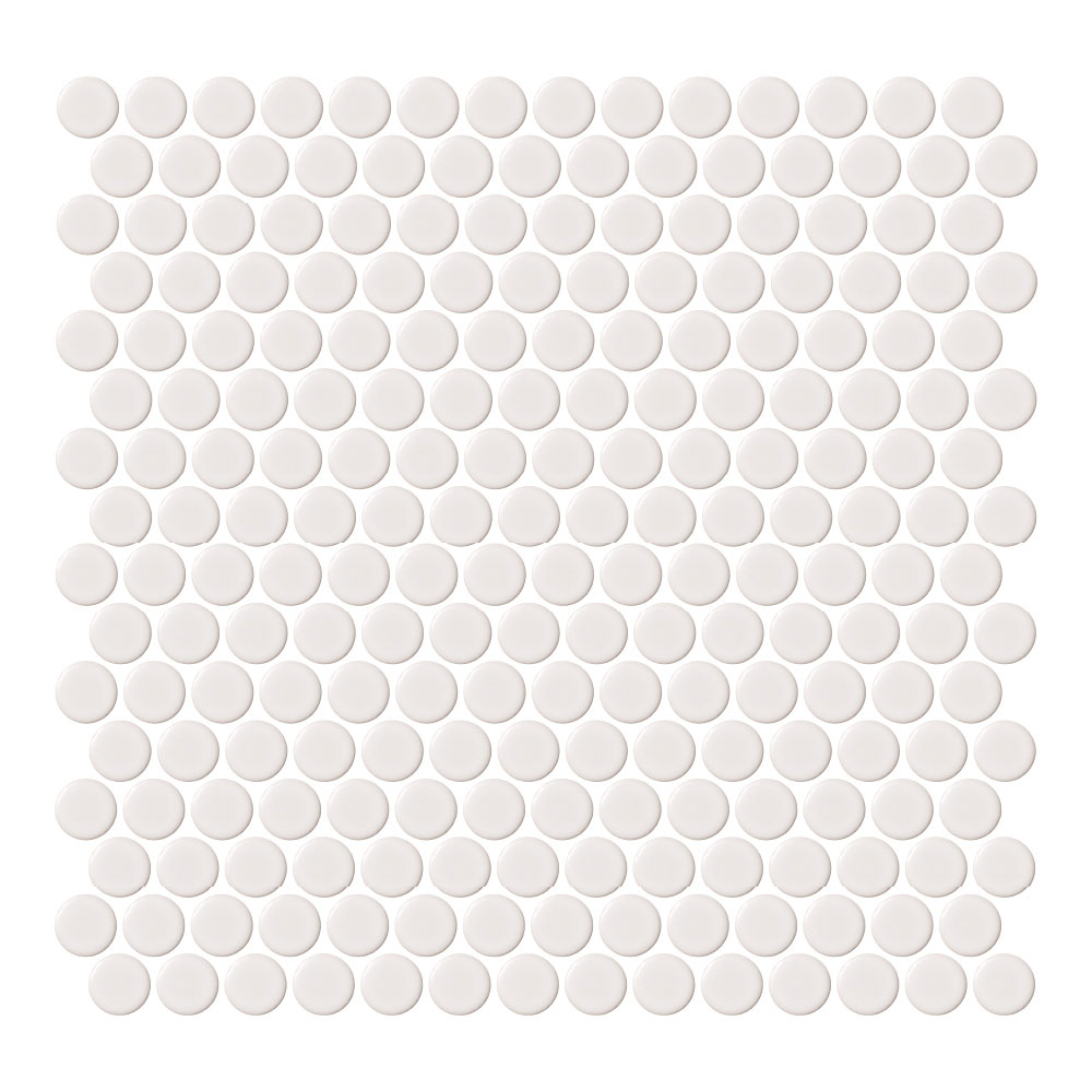 モザイクタイル ローズモザイク[QRM] 19mm丸 色:QRM-102V 61216DTT