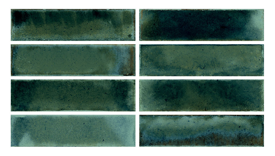 壁タイル ジャズバ 60x250角平(磨き) 色:GREEN 64058STD | タイル