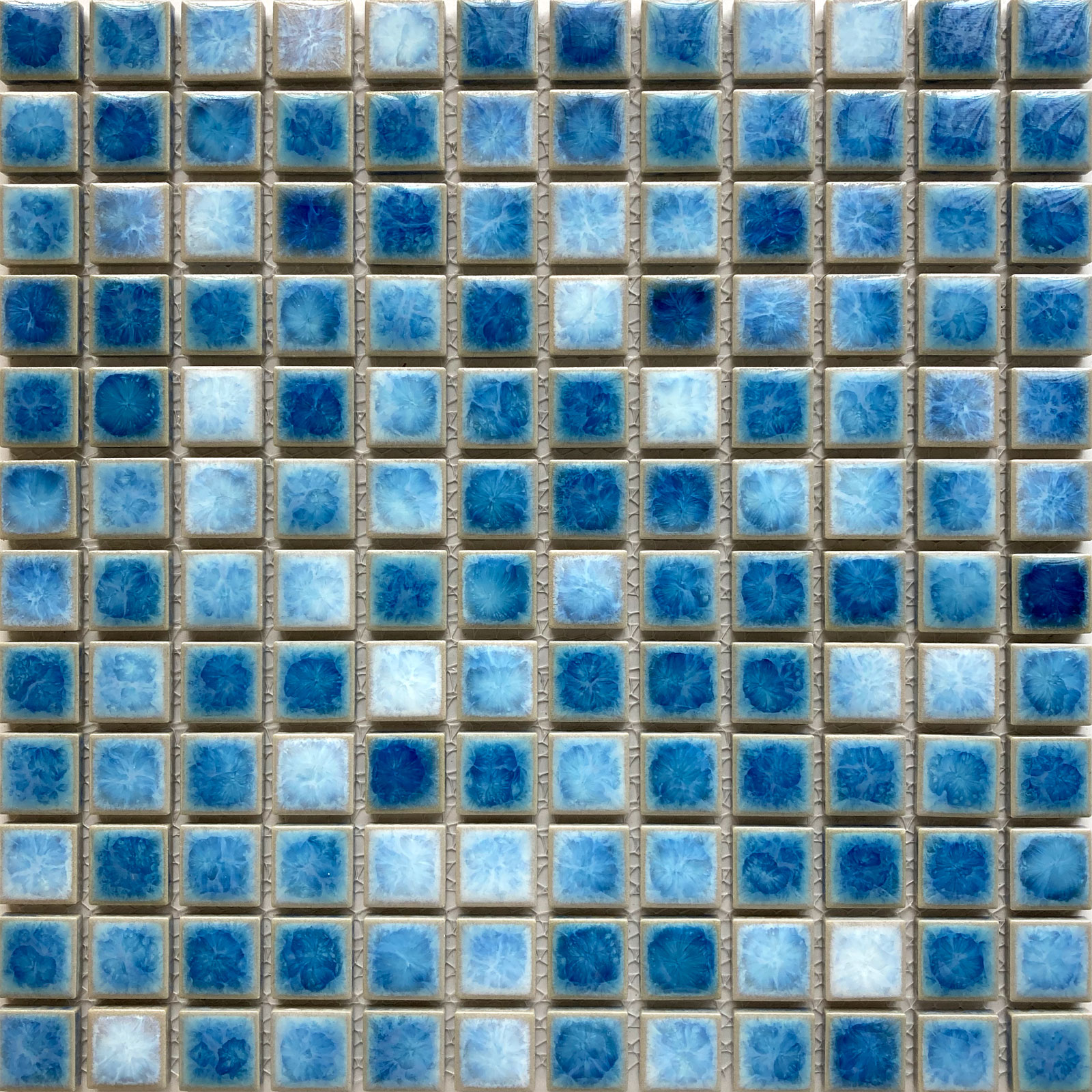 モザイクタイル オーシャンブルーシリーズ 22角平 色:OC-4(￥1000