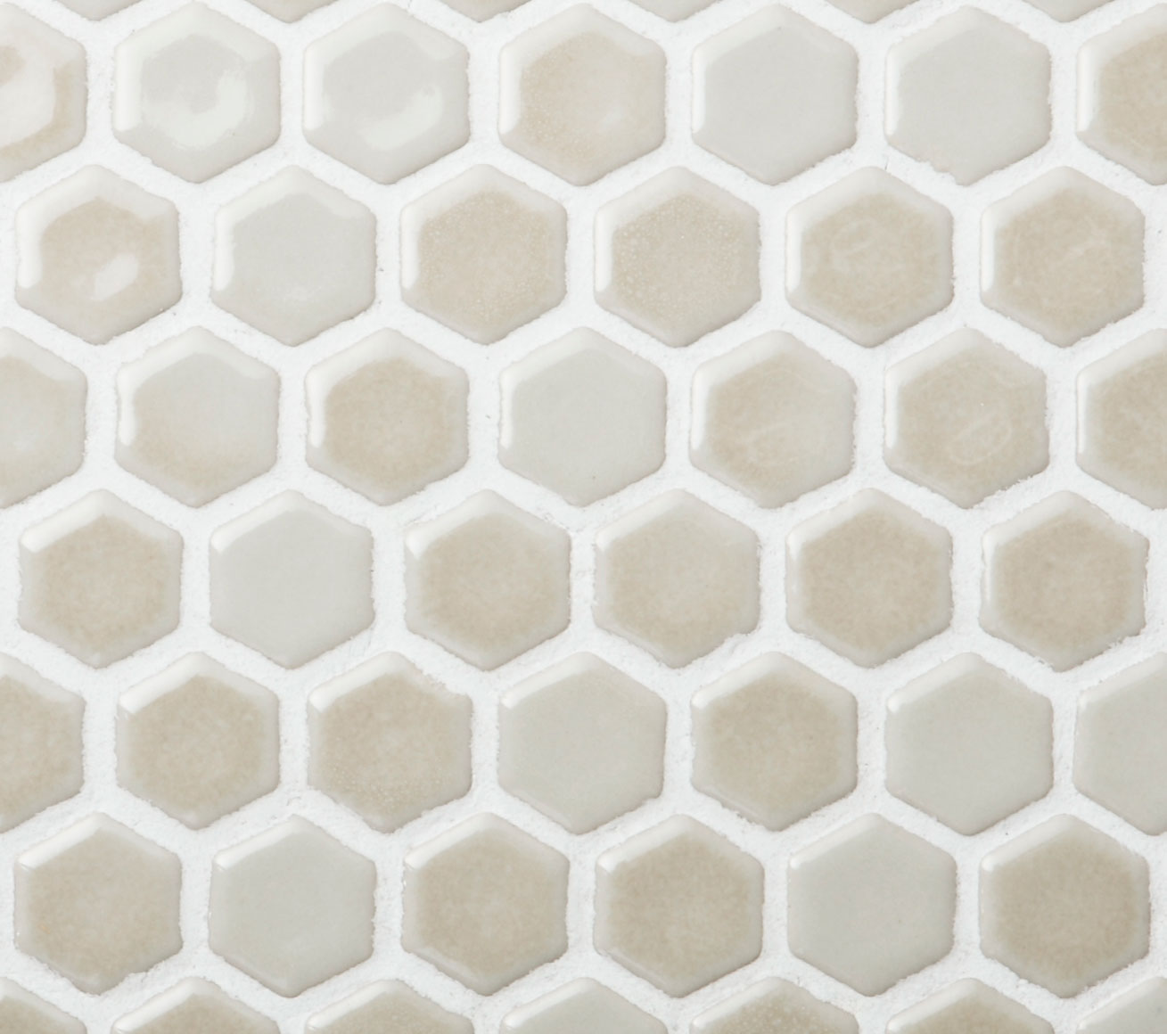 モザイクタイル ヘキサゴン 25x22六角平 色:620(￥1000/シート以下