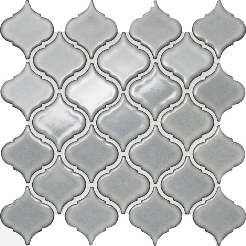 壁タイル ランタン 内装タイル 55X62mm ランタン形状 色:グレー