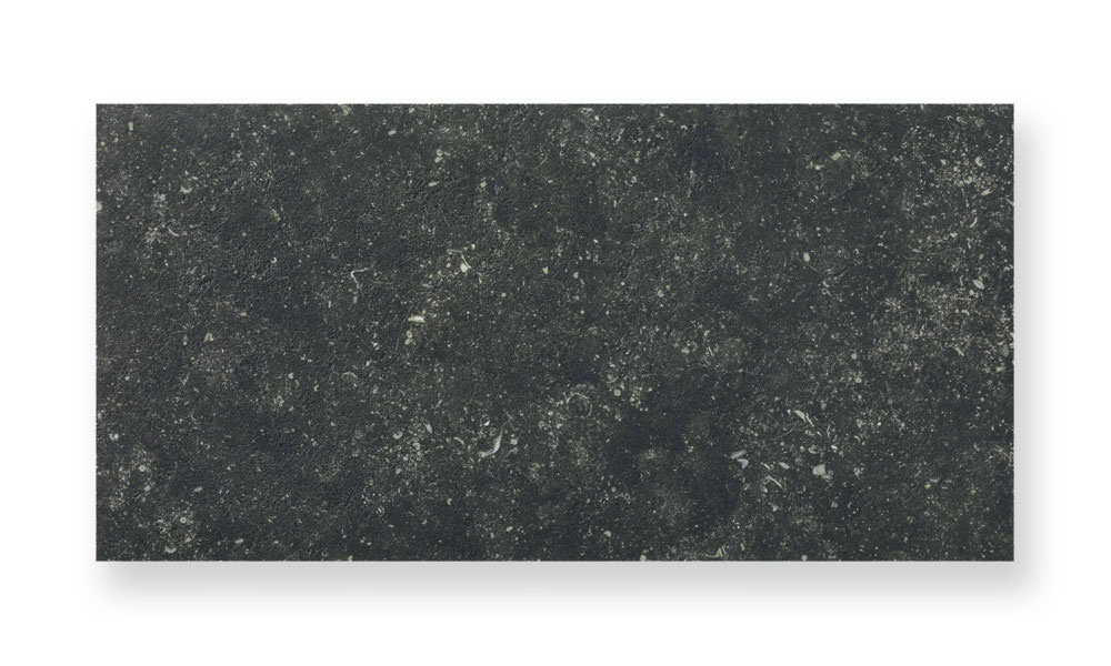 ナチュラル調床タイル 600×300角平 ブラック系 76797EVR | タイル