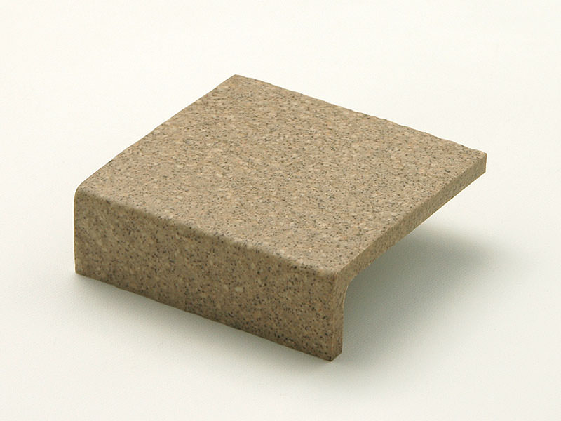 役物タイル 100角 タレ付階段 (25) 76910SMH | タイルライフ