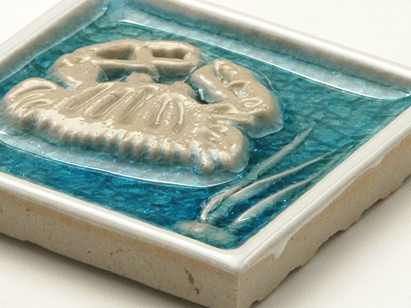 内装タイル アロハ 100角アクセント カニ 76971HMS | タイルライフ