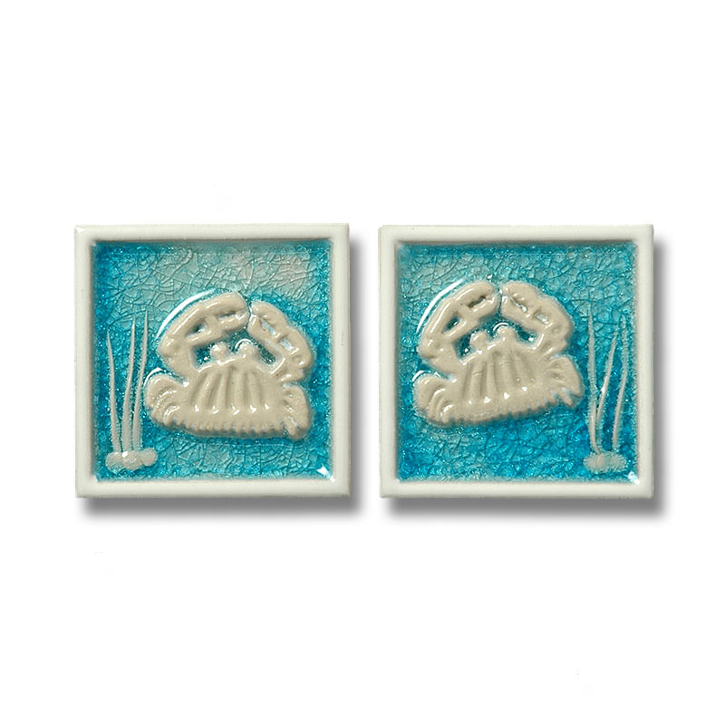 内装タイル アロハ 100角アクセント カニ 76971HMS | タイルライフ