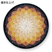 大理石モザイク パターン1000丸 磨き design-447 (14447ZKT)