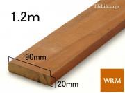  20 x 90 x 1200mm (᡼: WRM) (15091WRM)