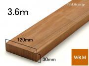  30 x 120 x 3600mm (᡼: WRM) (15135WRM)