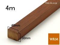  30 x 40 x 4000mm (᡼: WRM) (15147WRM)