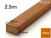  45 x 70 x 2500mm (᡼: WRM) (15161WRM)