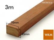  45 x 70 x 3000mm (᡼: WRM) (15163WRM)