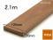 ���� 20 x 105 x 2100mm (�᡼����: WRM) (15206WRM)