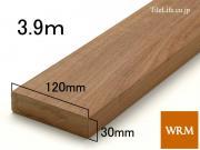 ���� 30 x 120 x 3900mm (�᡼����: WRM) (15228WRM)