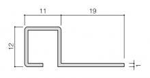 リクシル(INAX) 装飾見切り材 (壁用) 壁見切りC 10 ホワイト(W) SM-2700C/W-10 (21868TMN)