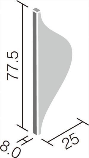 ꥯ(INAX) ʪ ߥå⥶ ꡼ 78X25Ⱦޥ(ķ) IM-C1/CLR-1