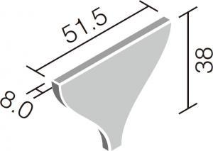 ꥯ(INAX) ʪ ߥå⥶ ꡼ 38X52Ⱦޥ() IM-C2/CLR-2