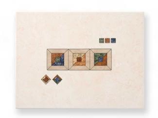 内装タイル:内装タイル 330×250角デザイン ピンクベージュ系(44261TYK)