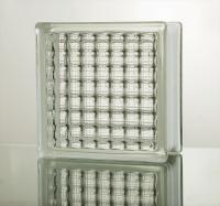 ガラスブロック クリアシリーズ 190mm角×80mm厚 Crystal parallel ケース販売 (44310JNO)
