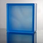 ガラスブロック ミスティクラウディシリーズ 190mm角×80mm厚 Blue (44334JNO)