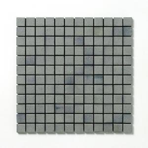 モザイクタイル 23角平 表面紙貼り 無釉 グレーグリーン系(6)(￥500/シート以下)