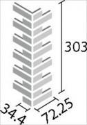 ꥯ(INAX)  åȥץ饹 (ڤĴ) 90ʤͥåĥ ECP-275N/90-14/PLD1 (49137LIX)