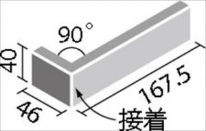 ꥯ(INAX) ʪ ż(㤯) 90(8mm)() HAL-40BD8/90-14/KJK-1