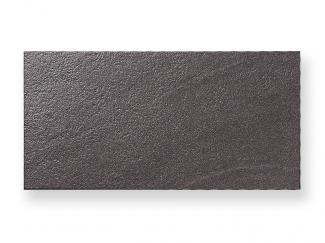 床タイル:ナチュラル調床タイル 600×300角平 石面 ブラック系(42)(53038KTN)