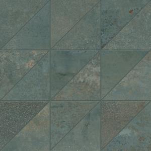 床&壁タイル ソナーモザイク(内床タイプ) 296x296(シート寸法) 色:EMERALD