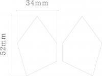 ɥ ڥ󥿥 52mm x 34mm :PTG-06 ڼбʡ (64256RPS)
