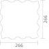 �֥��ɥ�����:�⥶���������� �ե����� 30x18, 25x40, 30x50mm�շ� ��:FL-2(64382MMS)